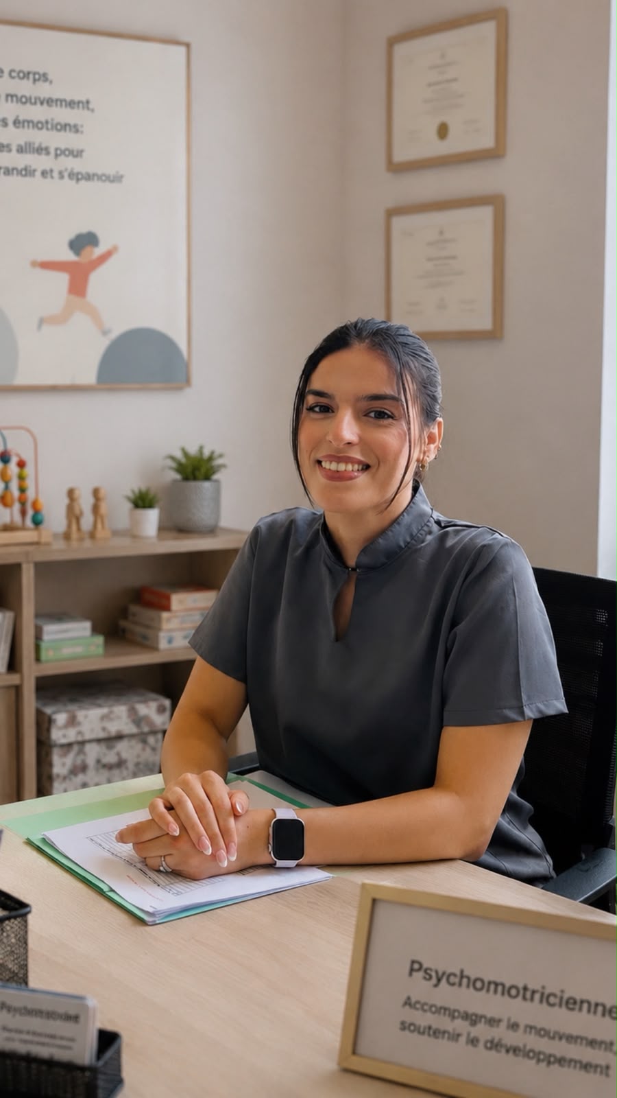 Chaimaa AJERAR, Psychomotricienne au NEXUS CENTER